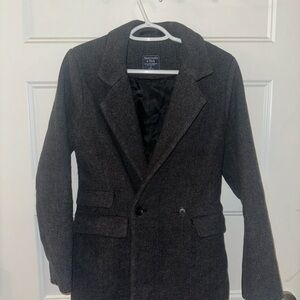 Abercrombie & Fitch Dark Gray Blazer